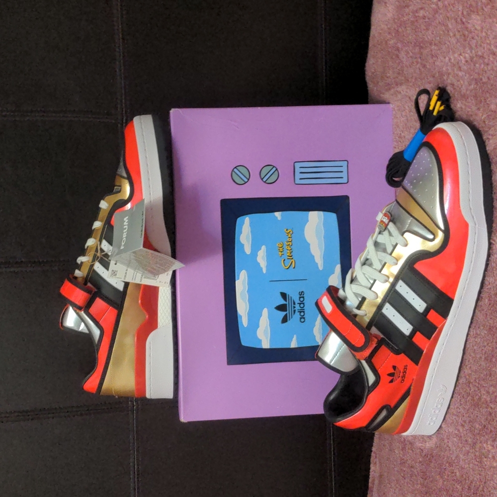 Adidas's Simpsons Duff Sneakers